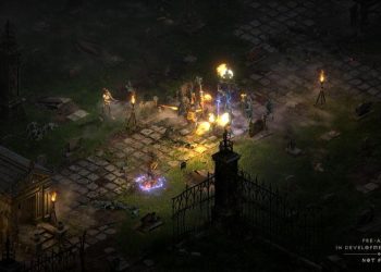 An image showing diablo 2 resurrected map bug