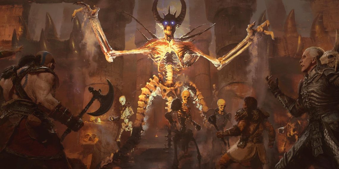 An image showing diablo 2 resurrected vs diablo 3