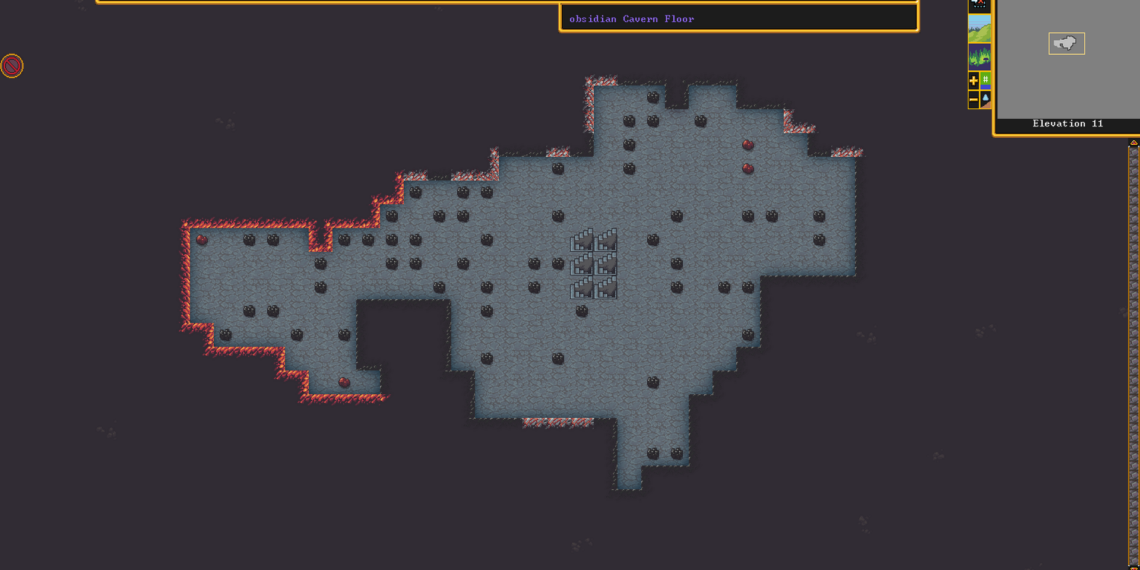 Dwarf Fortress semi molten rock digging guide By FragMeta.