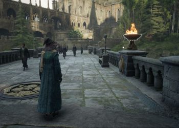 A guide on how to solve Hogwarts Legacy Bridge Torches by FragMeta.